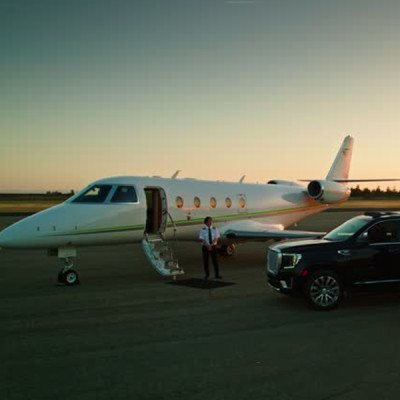 Jet steers